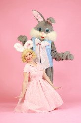 Gray20Bunny 1709853181 Easter Bunny- Gray & Bunny Girl