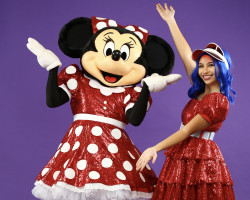 Girl Mouse Mascot - Red